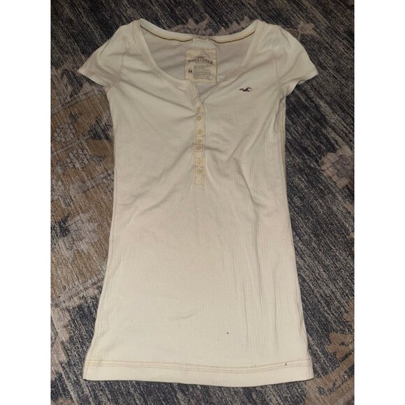 Hollister Tops - Hollister 90s long Henley T-Shirt